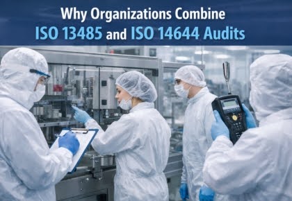 Why Organizations Combine ISO 13485 and ISO 14644 Audits