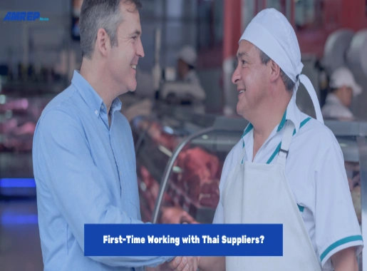 This image is about First-Time Working with Thai Suppliers