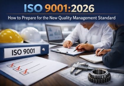 This image is about ISO 9001 2026 How to Prepare for the New Version of the Quality Standard