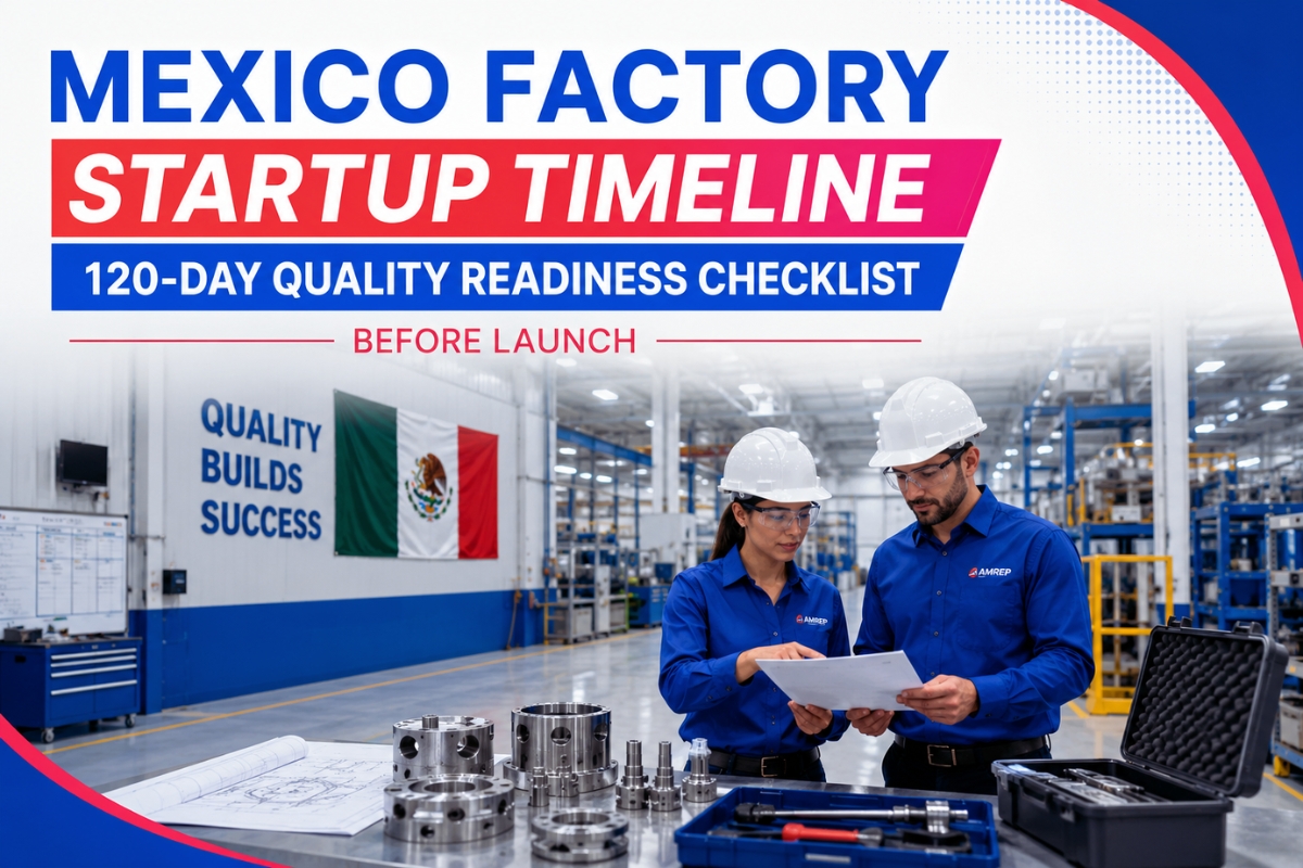 Mexico Factory Startup Timeline: 120-Day Quality Readiness Checklist Before Launch