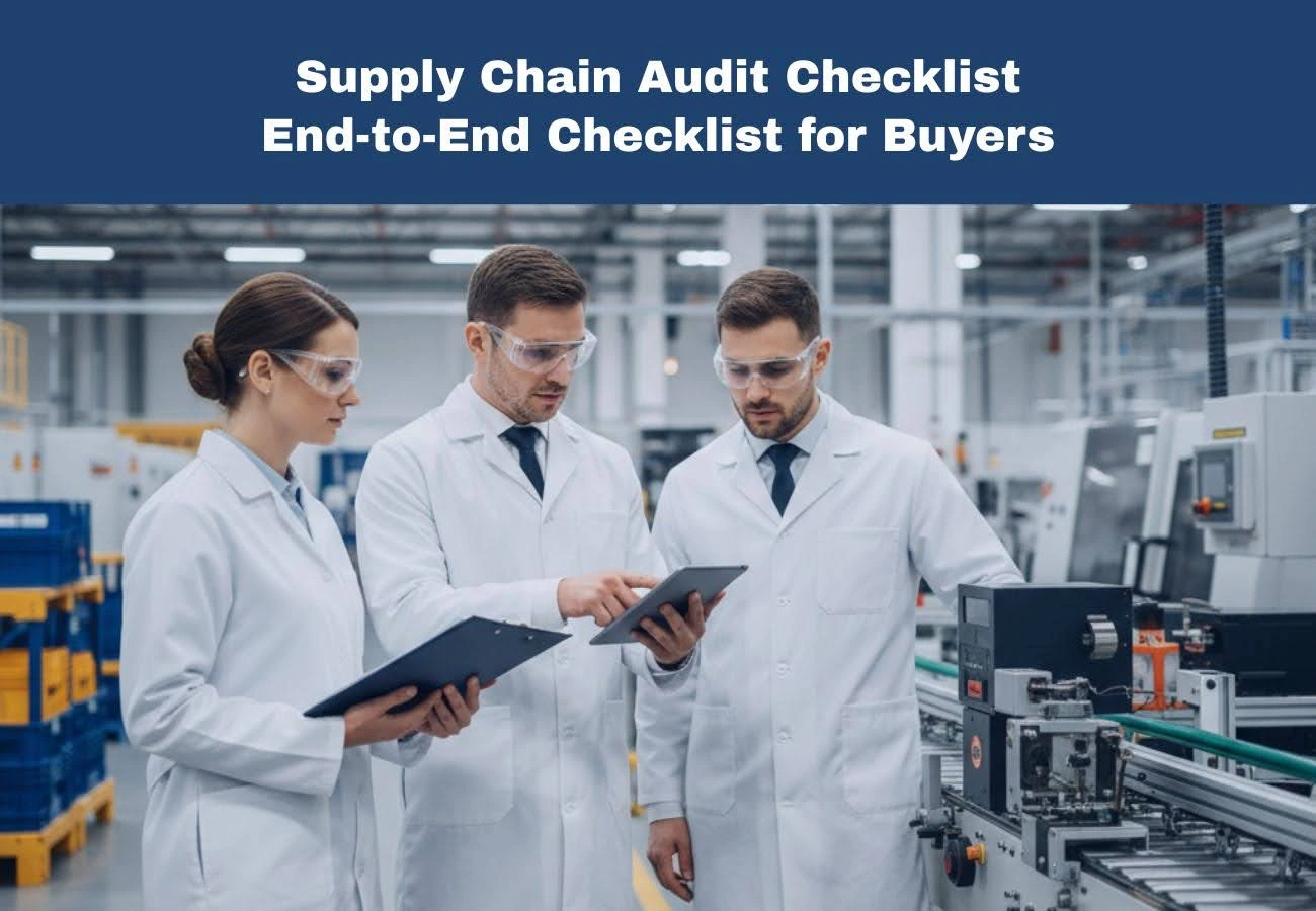 This image is about Supply Chain Audit Checklist