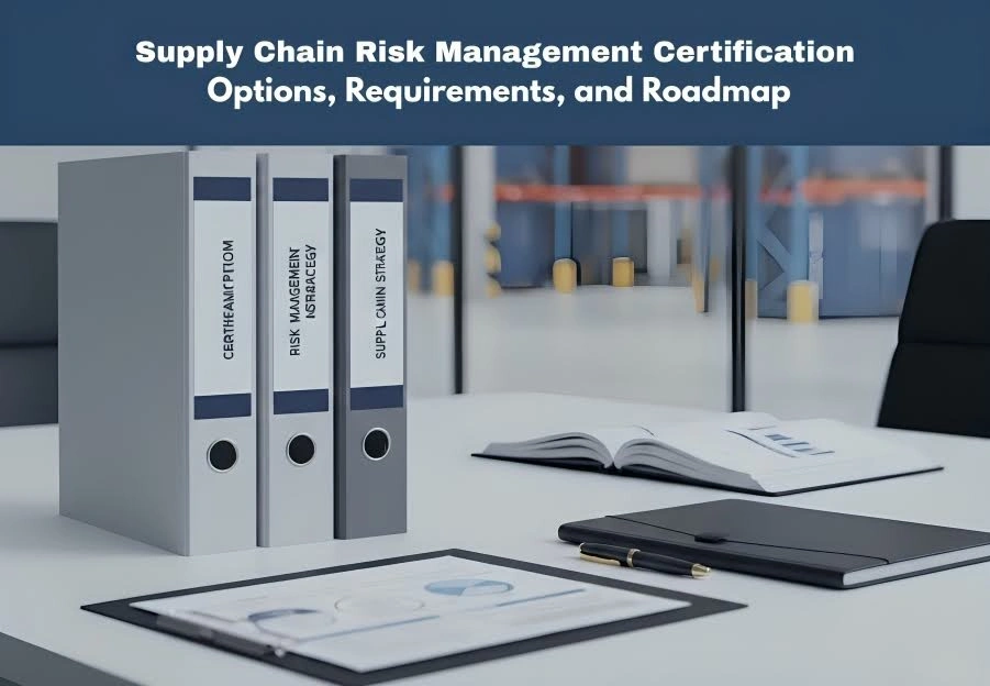 This image is about Supply Chain Risk Management Certification