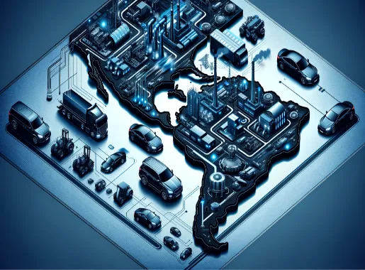 This image is about The Automotive Industry in Latin America