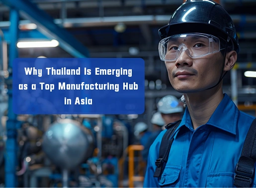 This image is about Thailand Is Emerging as a Top Manufacturing Hub in Asia